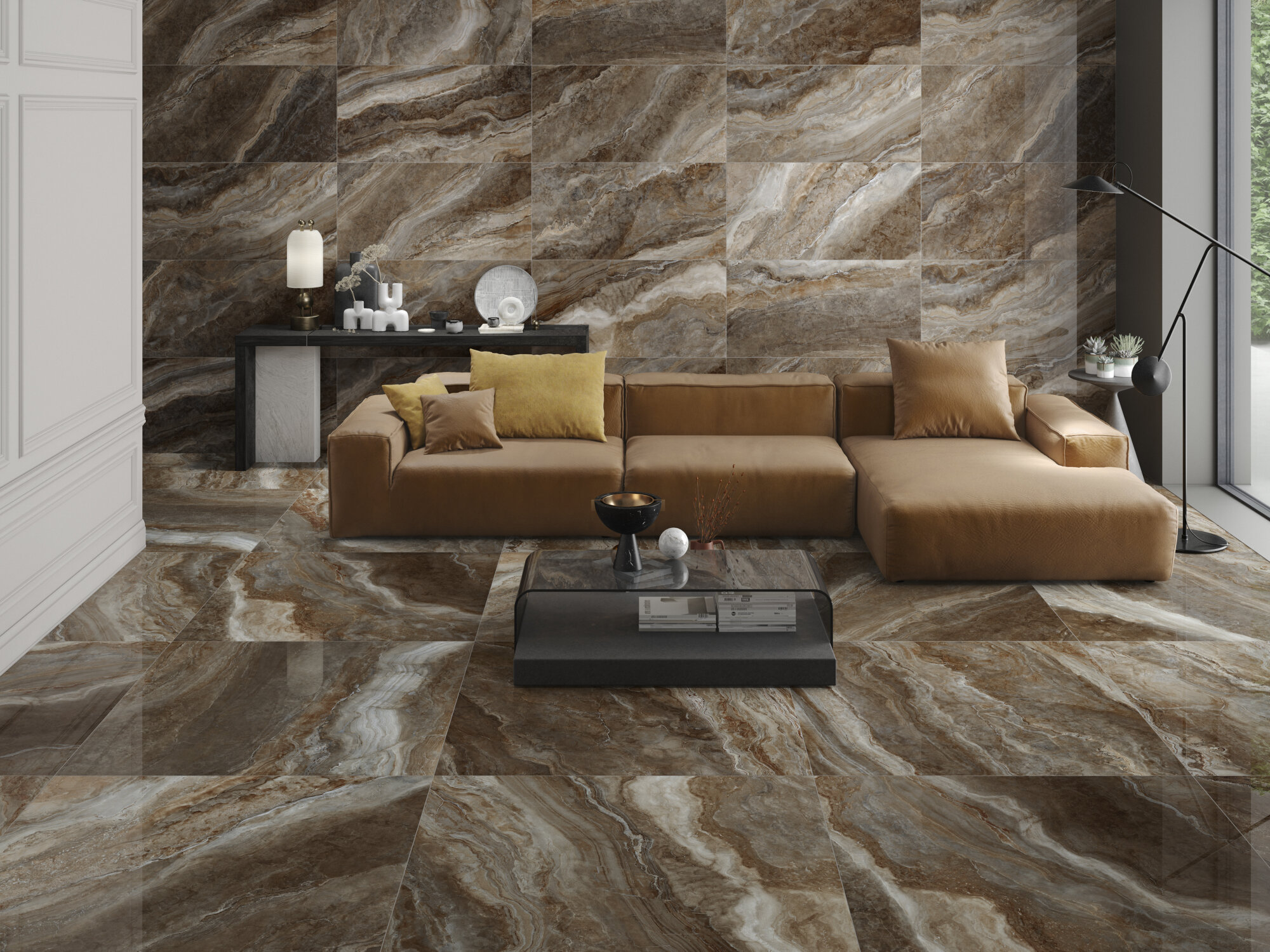 GALAXY BROWN 60X120_120X120 AMB 01 RGB 100X100 | ID Carrelage GALAXY 0
