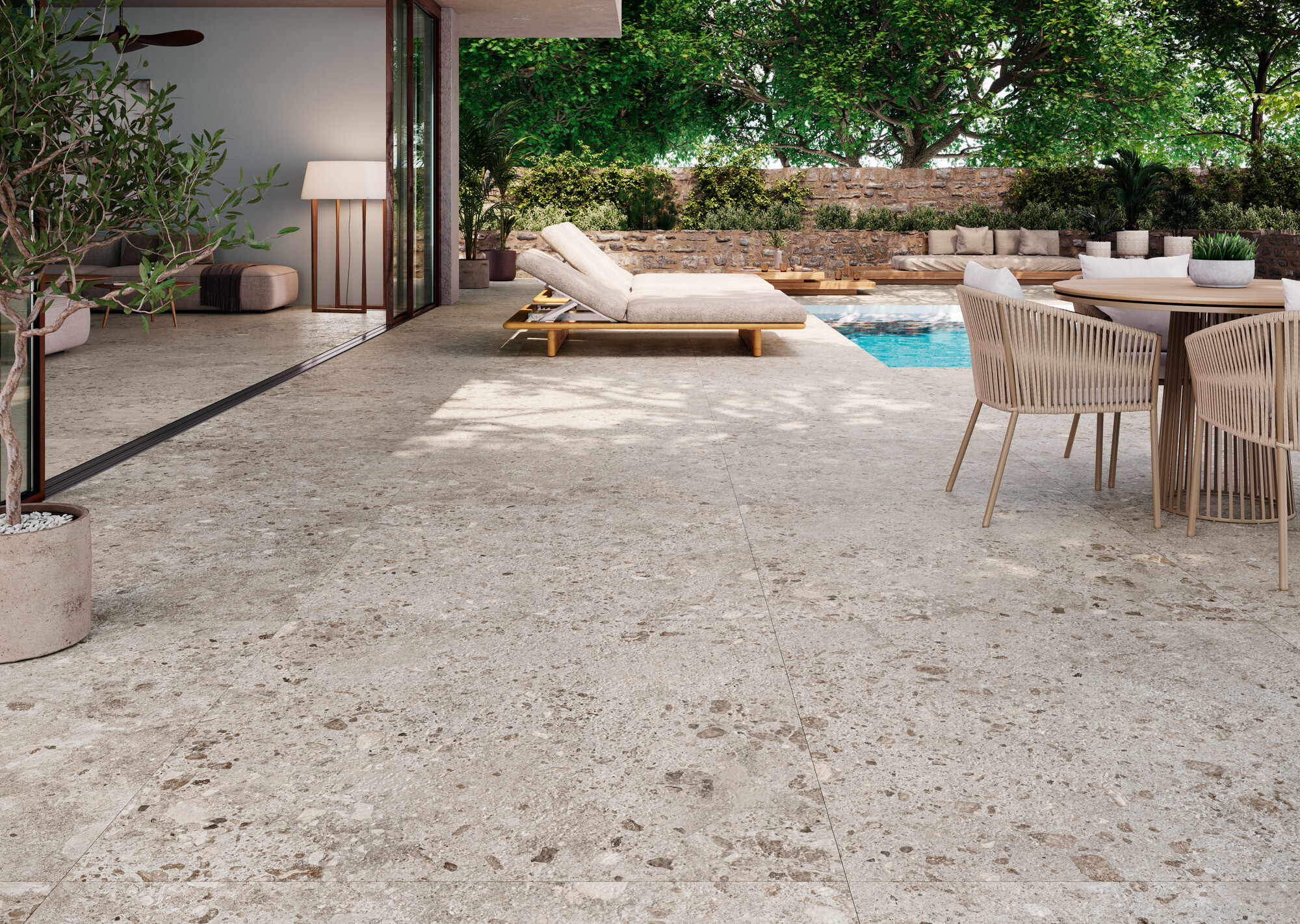Carrelage ext&eacute;rieur